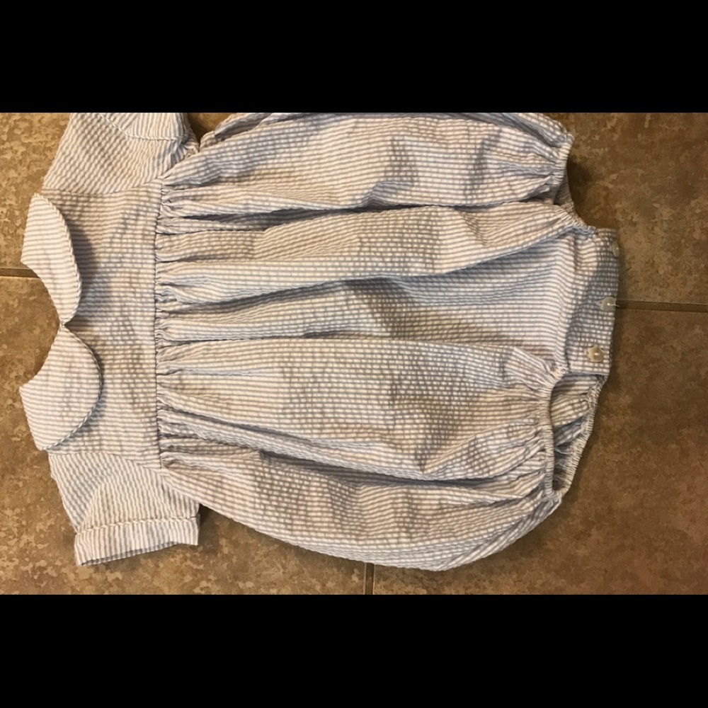 Claire & Charlie Handsmocked Outfit, 6mth
